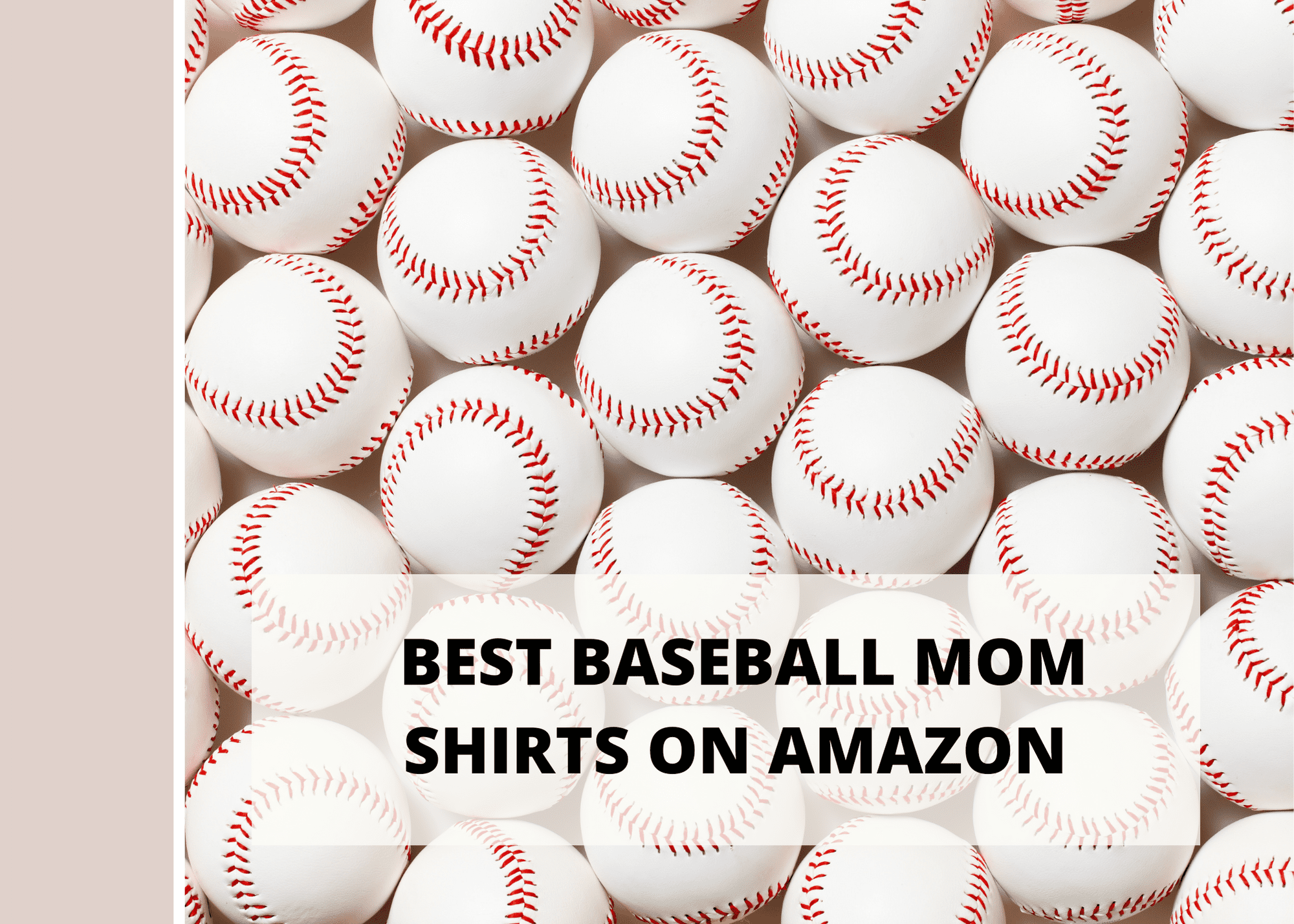 Best baseball mom shirts on Amazon