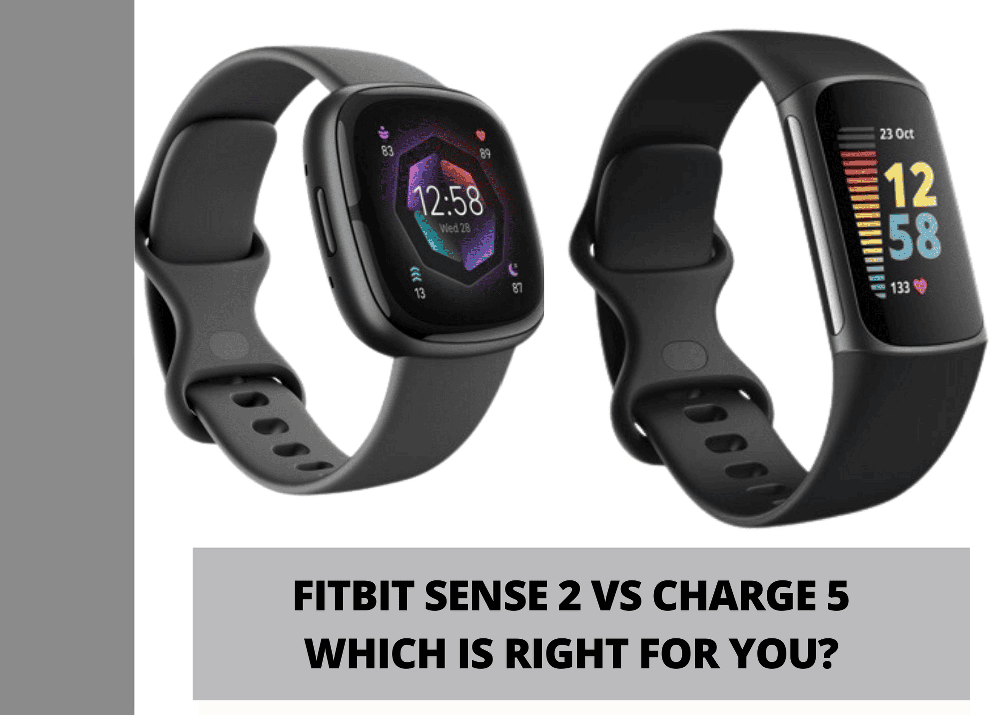 Fitbit Sense vs Charge 5