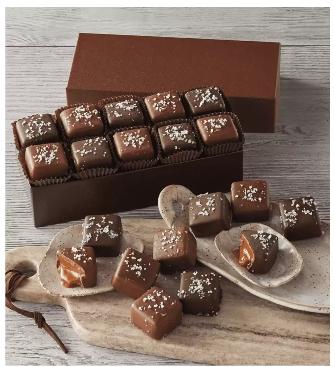 Sea Salt Caramels Gift Box from Harry & David
