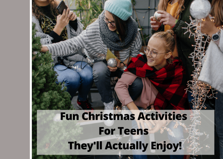 Christmas activities for teens