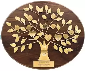 Love Is A Rose Family Tree Plaque