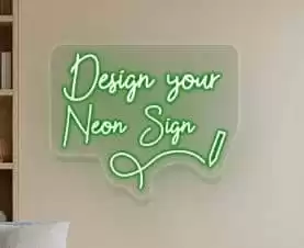 Crazy Neon name sign