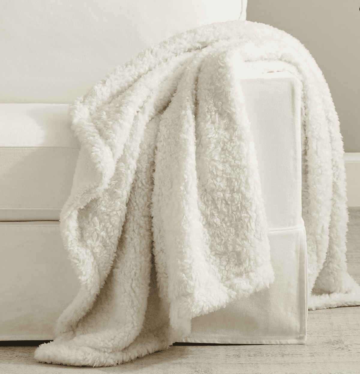 Fireside Cozy Sherpa Reversible Throw