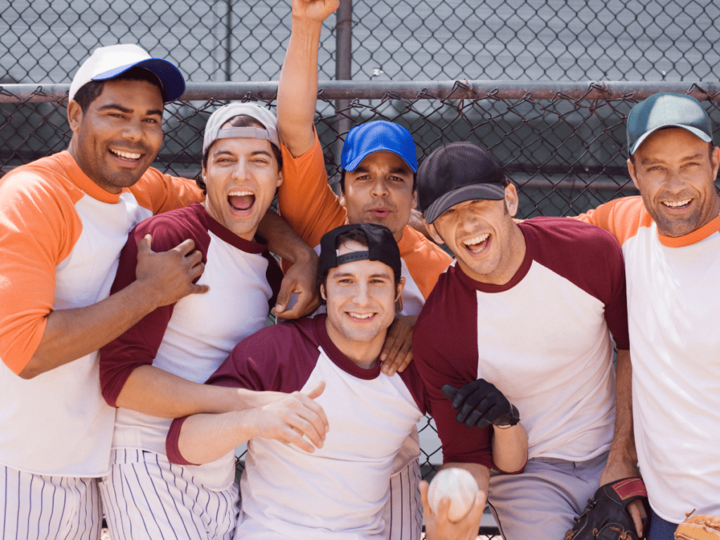 male baseball players | Fit Fun And Over 40 male baseball players