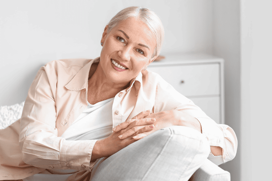 woman in menopause
