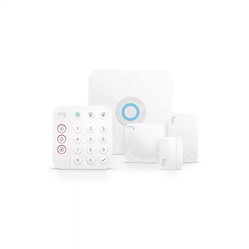 Ring Alarm 5-Piece Kit - home security system with 30-day free Ring Protect Pro subscription