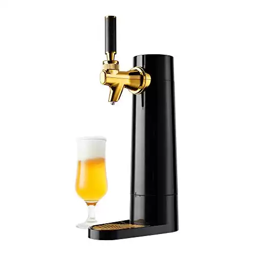 Portable Beer & Ultra Fine Foam Dispenser - Mini Kegerator for Home