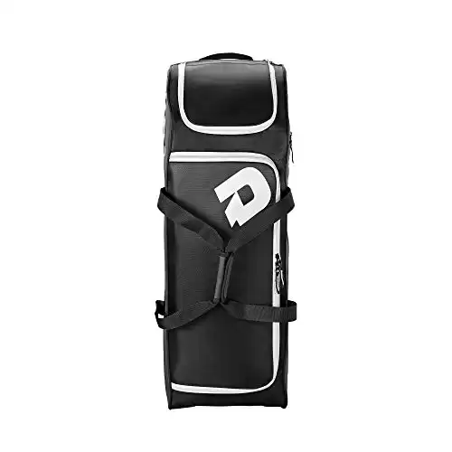 DeMarini Momentum Wheeled Bag 2.0 Series - Team White