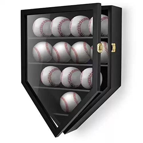 TJ.MOREE 12 Baseball Display Case,