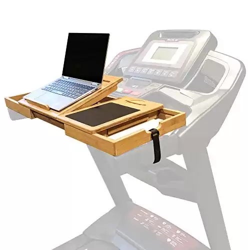 SmartFitness Universal Treadmill Desk, Treadmill Laptop Holder,