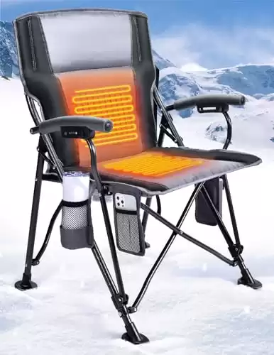 Docusvect Heated Camping Chair for Adults