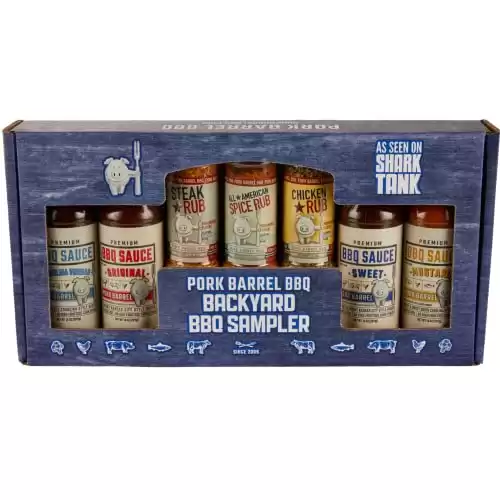 BBQ Gifts for Men - Sauce Spices and Seasonings Sets Gift Packs