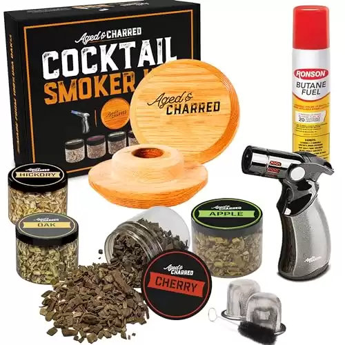 Cocktail Smoker Kit with Torch and Butane