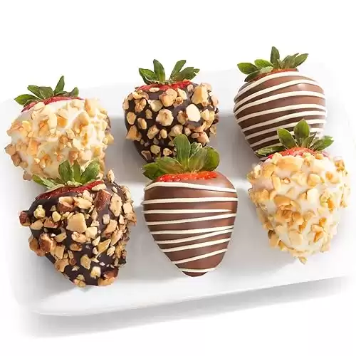 6 Nuts About Chocolate Covered Strawberries