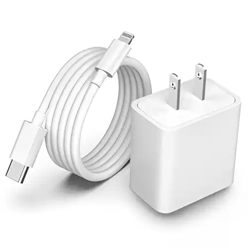 iPhone Fast Charger Cable[MFi Certified] 20W PD USB C