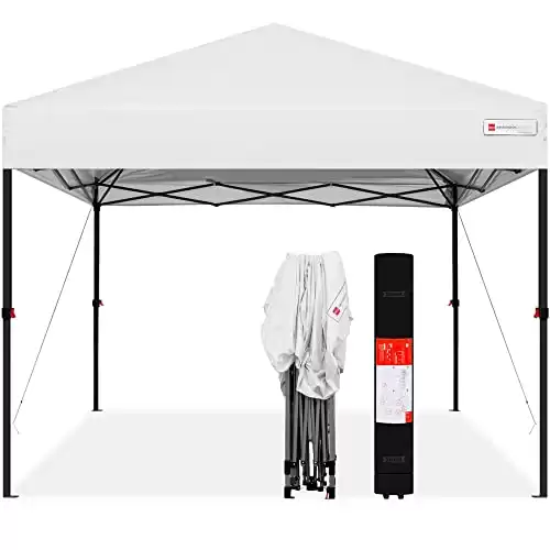 Best Choice Products 10x10ft 1-Person Setup Pop Up Canopy Tent