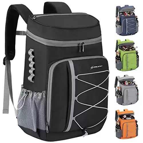 Maelstrom Cooler Backpack, Leakproof,Insulated Soft Bag Ice Chest Backpack
