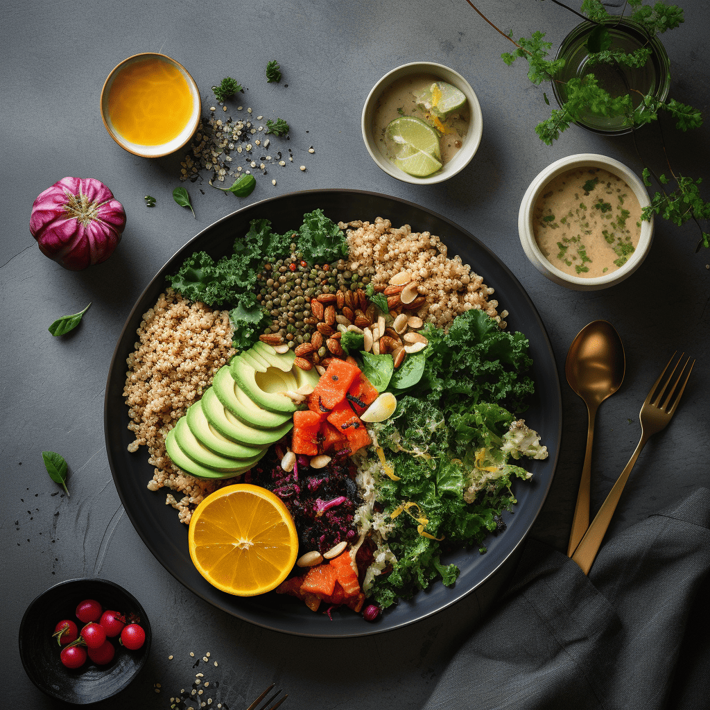 grains and veggies