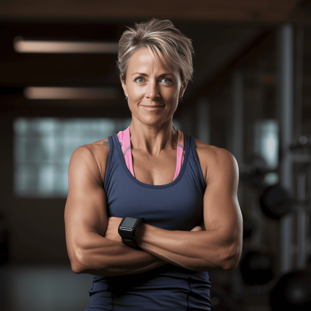 woman over 40 fit