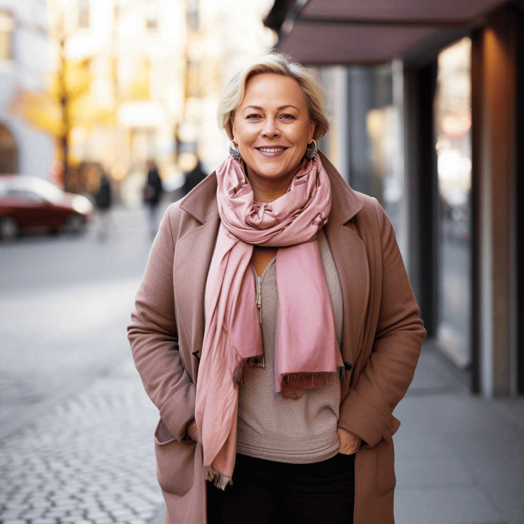 woman who gained weight from menopause