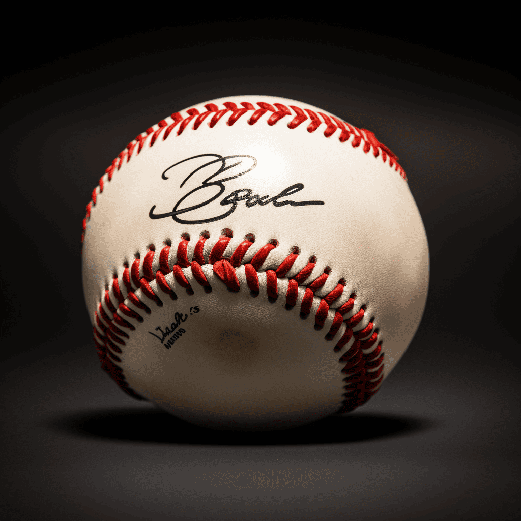 signed baseball