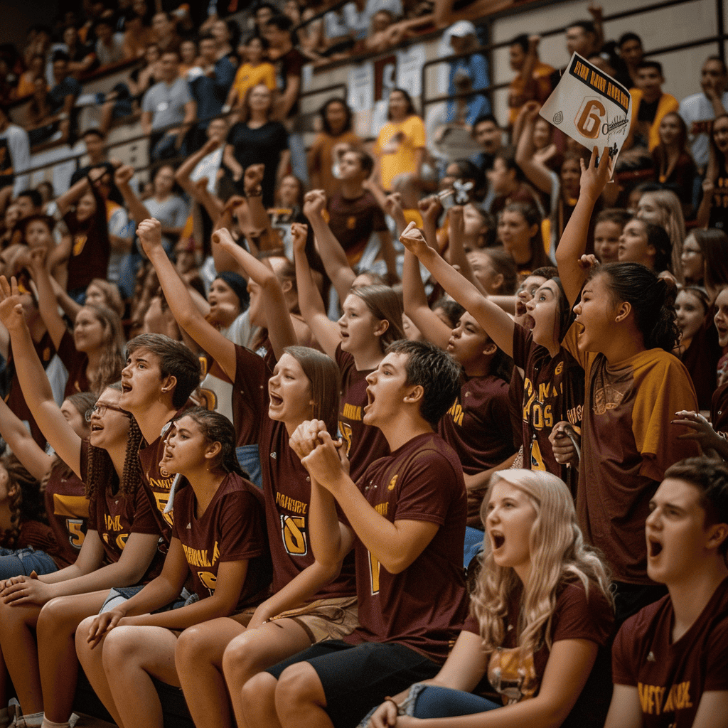 crowd celebrating senior night | Fit Fun And Over 40 crowd celebrating senior night