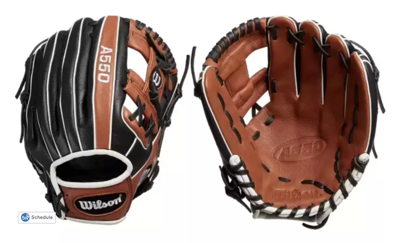 Wilson 11.5'' Youth A550 Series Glove