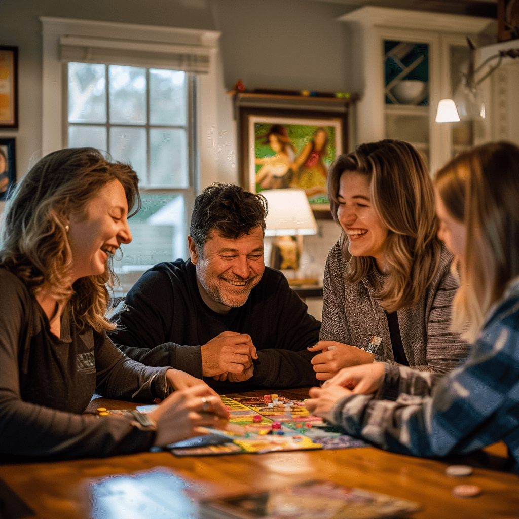 family game night on mothers day