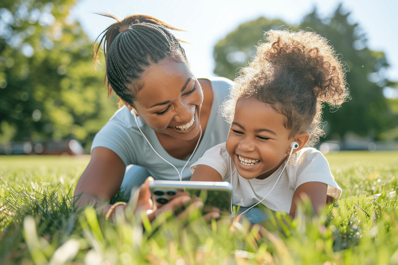 mother and daughter listening to mothers day songs | Fit Fun And Over 40 mother and daughter listening to mothers day songs
