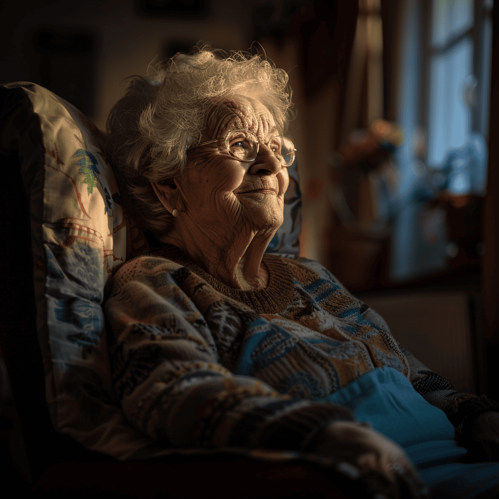 woman happy to hear news about child graduating