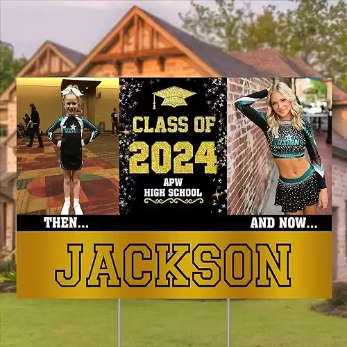 Customized Graduation Yard Sign 2024