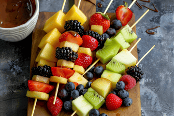 fruit skewers | Fit Fun And Over 40 fruit skewers