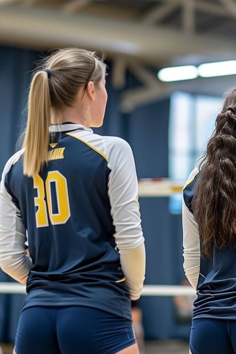 Fit fun over 40 athletic women volleyball team training healthy lifestyle sports for women over 40 active aging wellness.