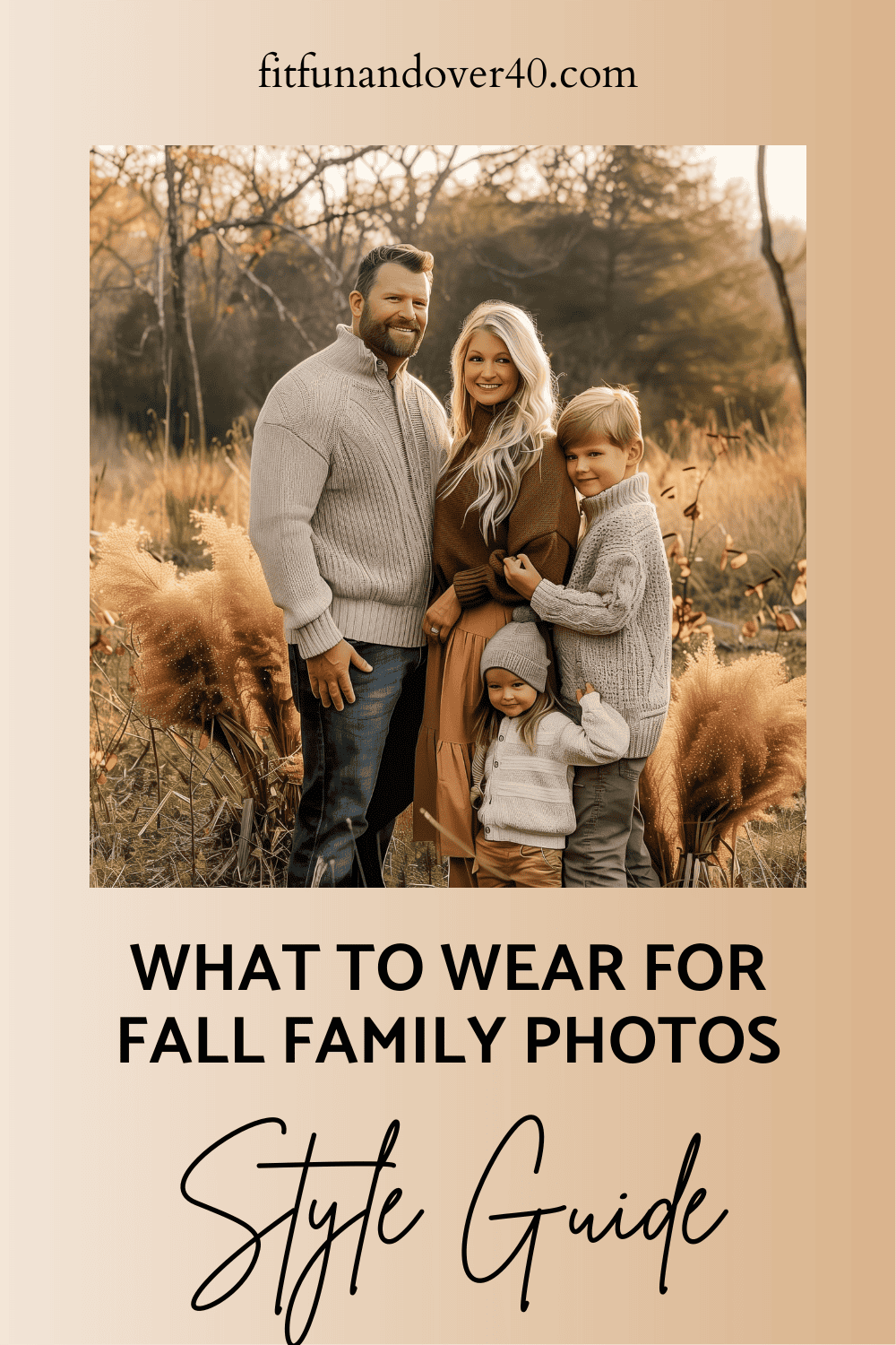 What to Wear for Fall Family Photos Styling Guide for Moms