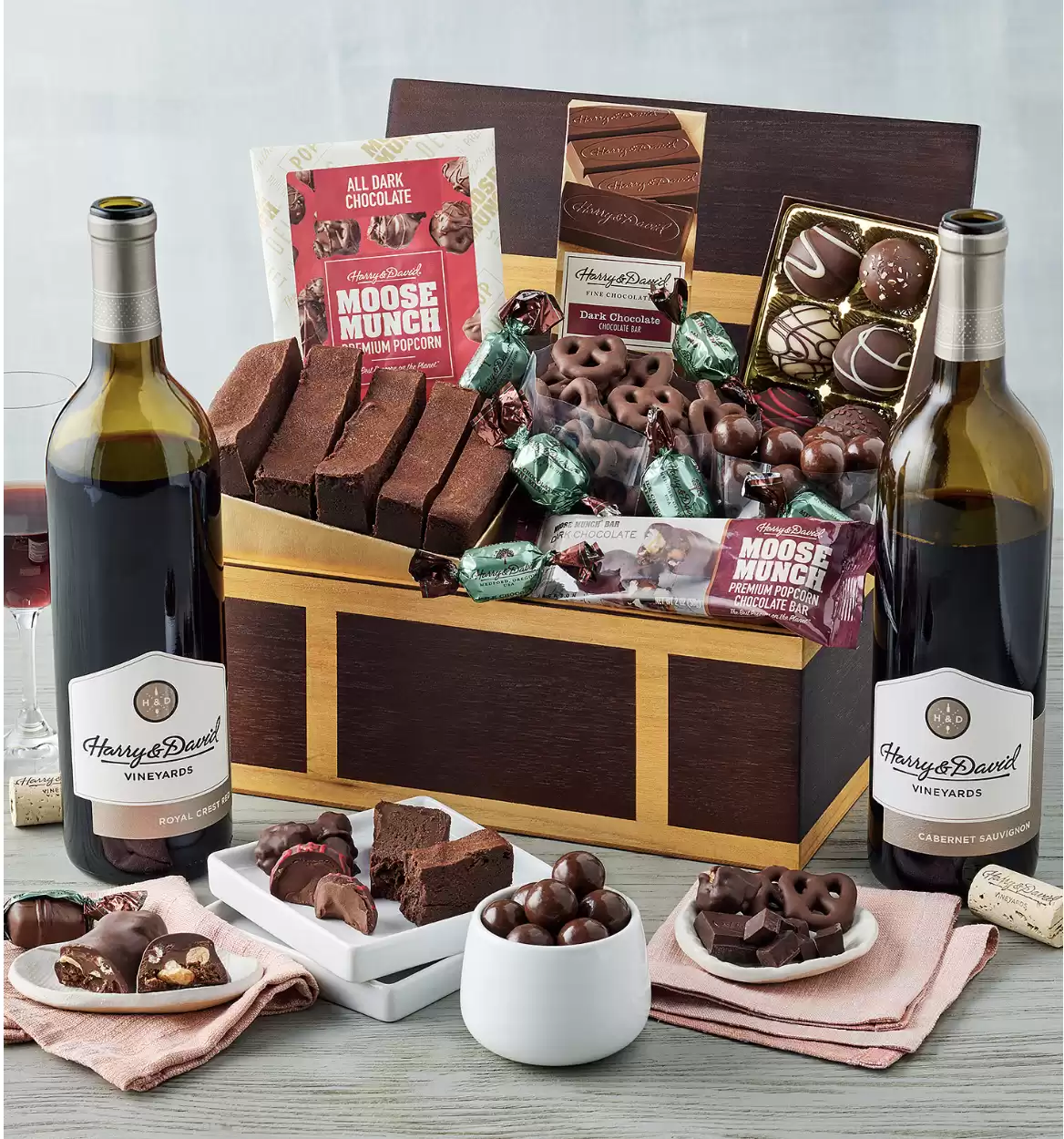 Chest of Wine and Chocolate