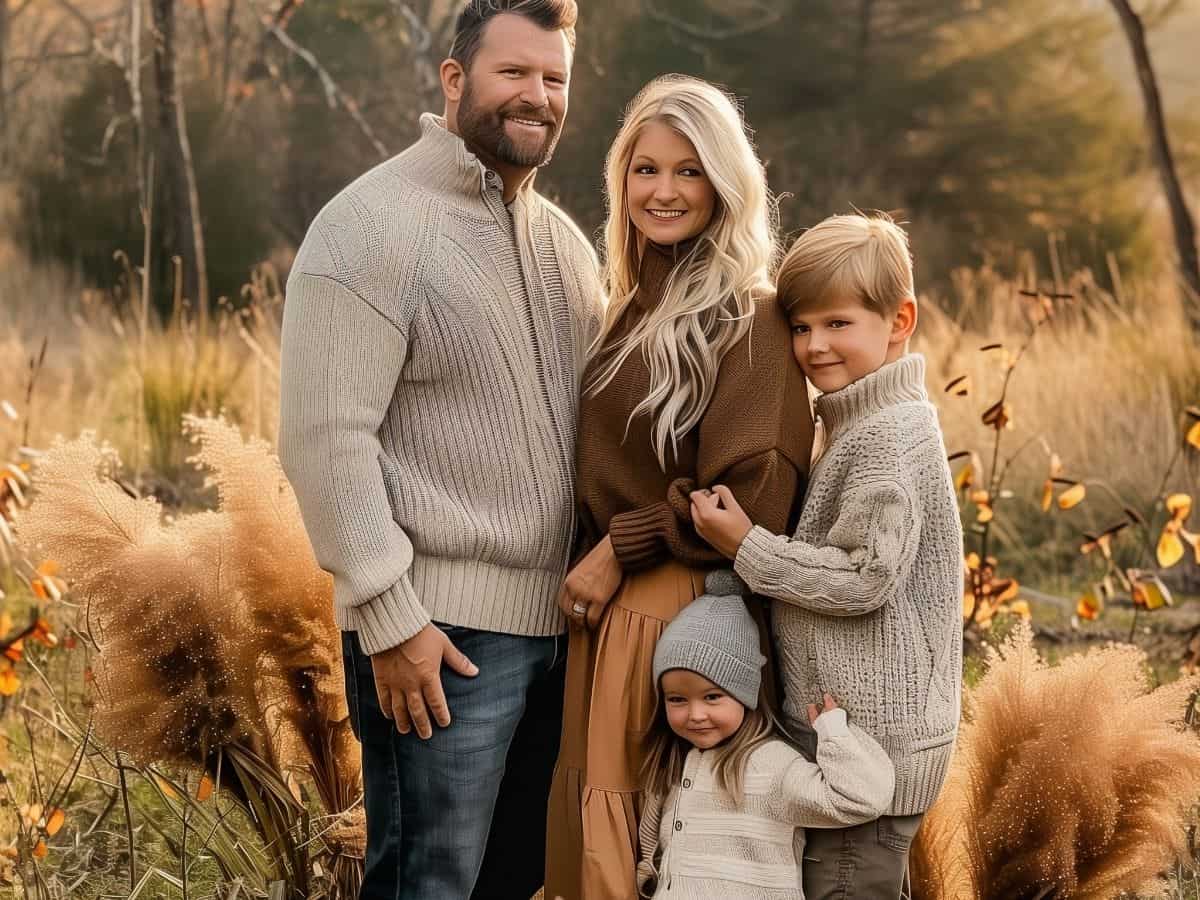 fall family outfits for portraits