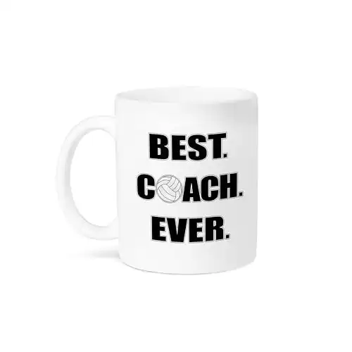 Volleyball-Best. Coach. Ever Ceramic Mug