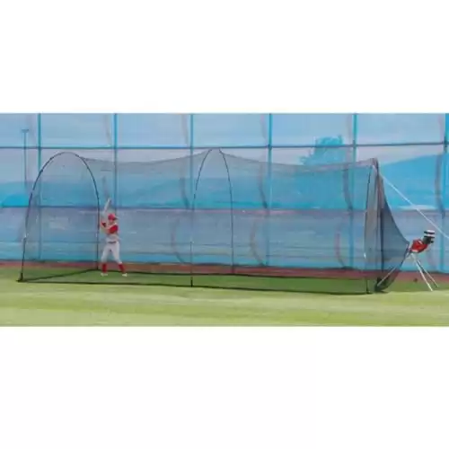 Heater Sports PowerAlley Baseball & Softball Batting Cage Net & Frame