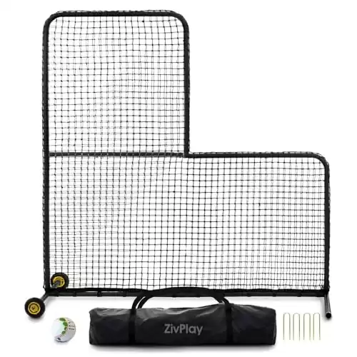 Portable L Screen Baseball
