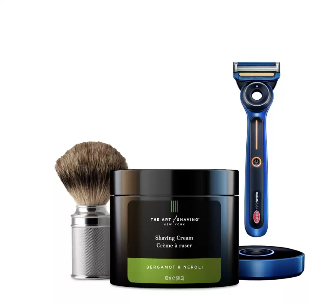Bugatti Heated Razor Starter - Bergamot & Neroli