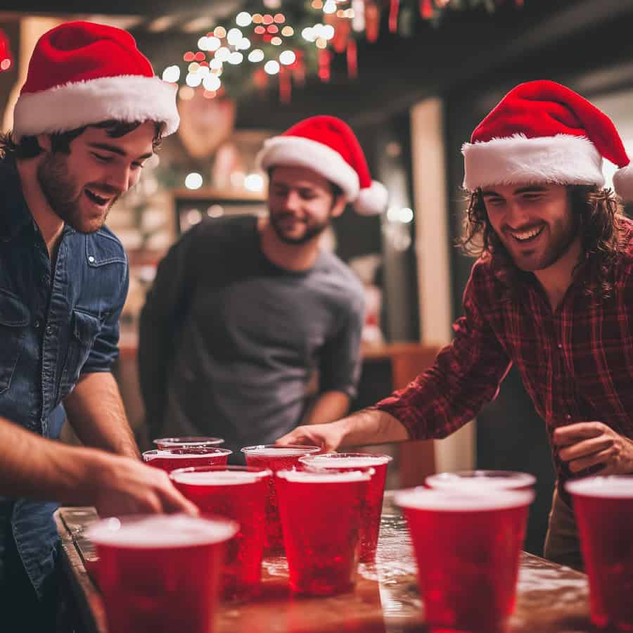 Christmas drinking games for adults