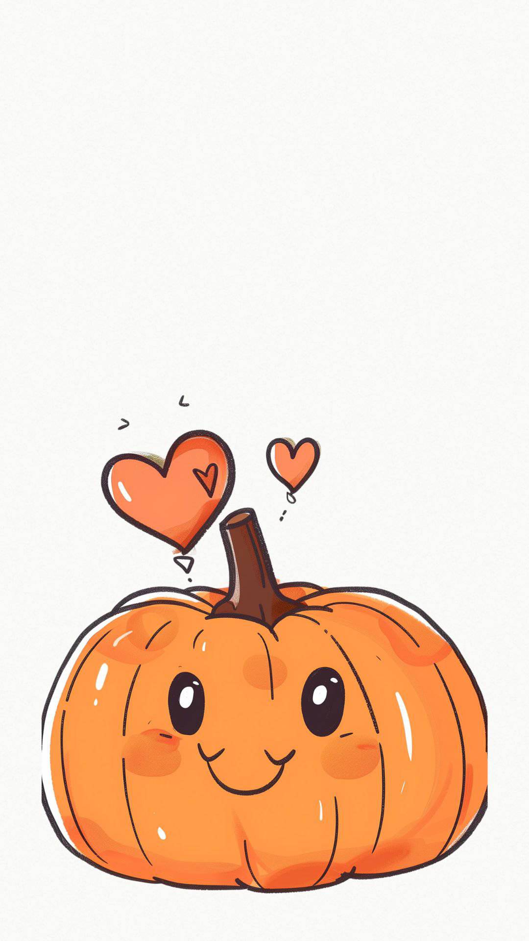 cute pumpkin cellpphone wallpaper