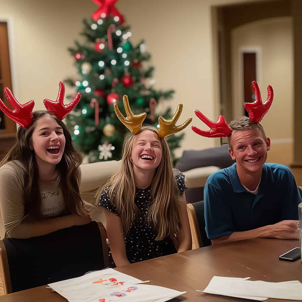 Reindeer toss Game