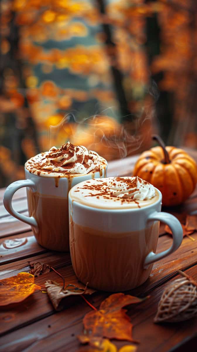 warm fall drinks