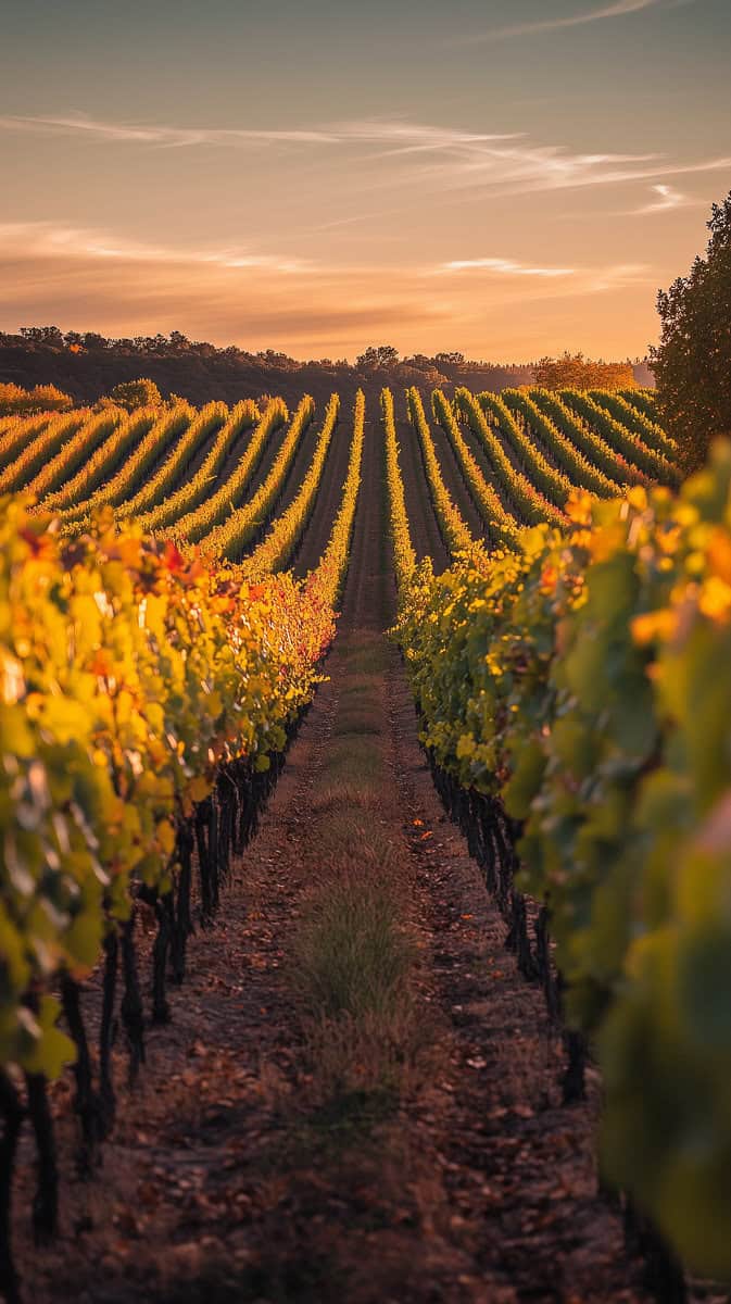 fall vineyard