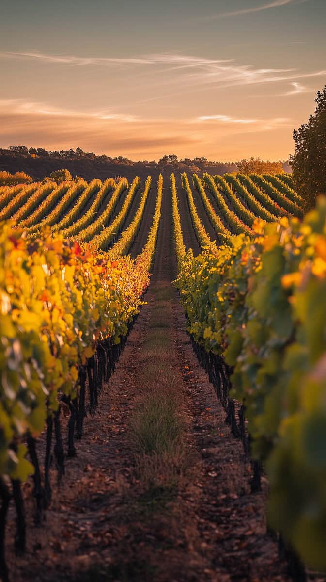 fall vineyard