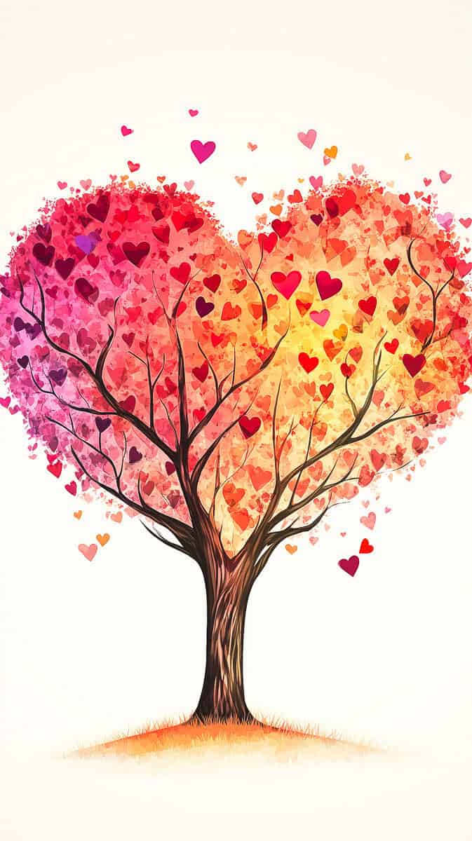 fall tree art