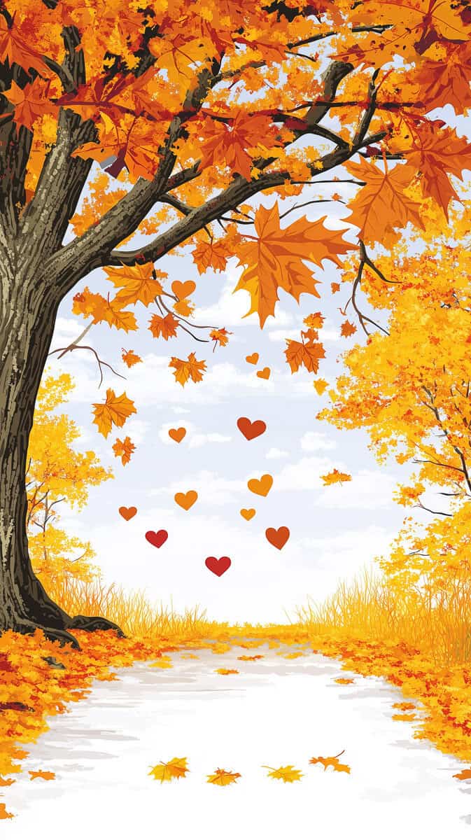 fall tree art