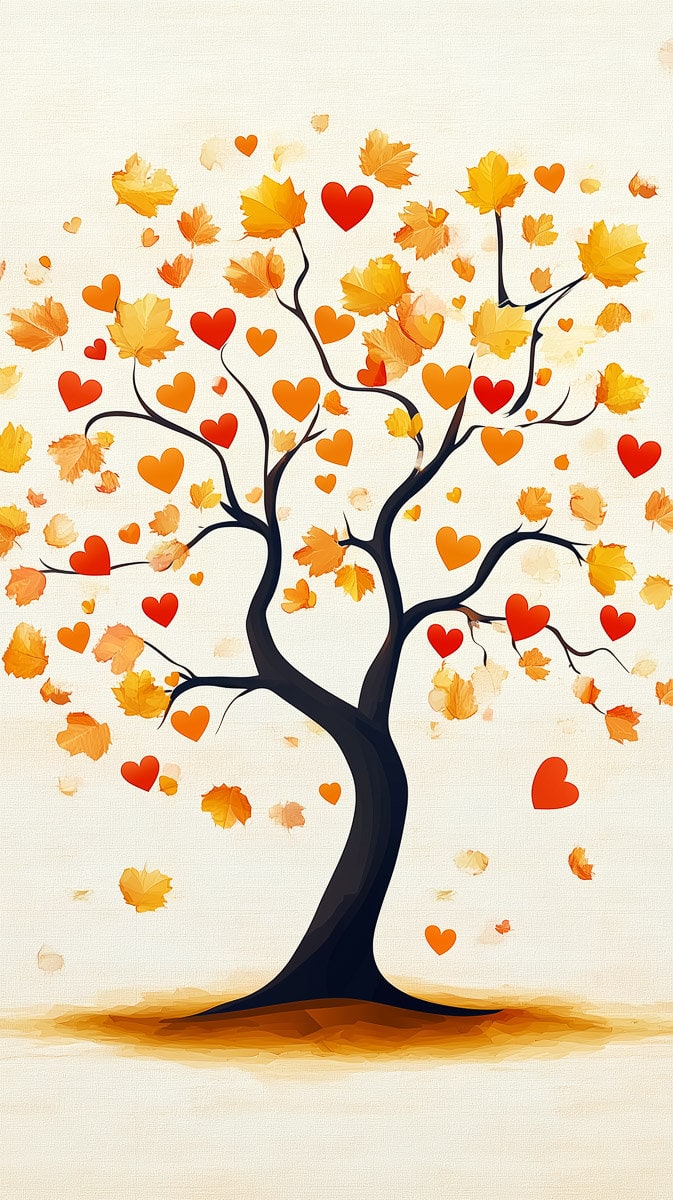 fall tree art