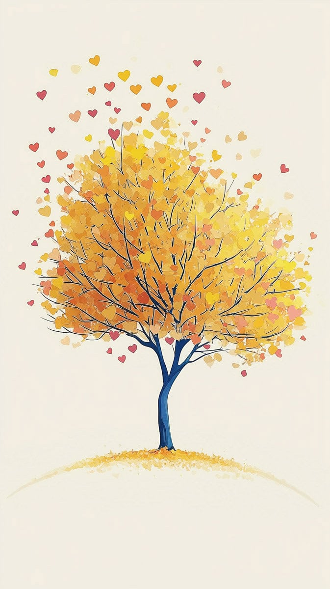 fall tree art